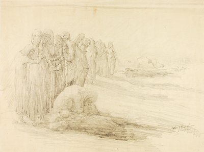 Żałoba autorstwa Solon H. Borglum