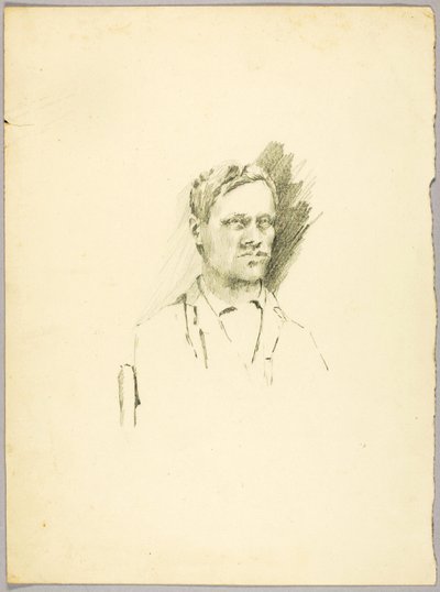 Studium portretu autorstwa Solon H. Borglum