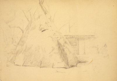 Teepee autorstwa Solon H. Borglum