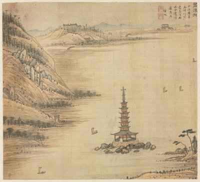Jak Jezioro, 1500s. autorstwa Song Xu