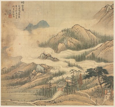 Świątynia Guiyun, 1500s. autorstwa Song Xu