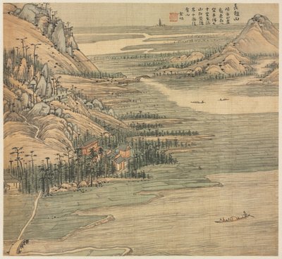 Góra Changchao, 1500s. autorstwa Song Xu