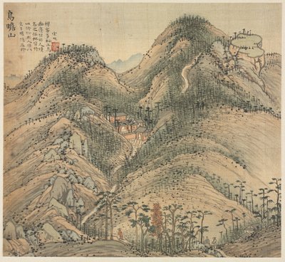 Mt. Wuzhan, 1500s. autorstwa Song Xu