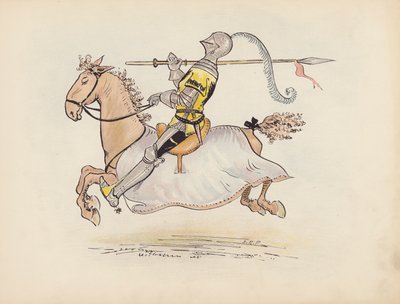 Ilustracja do Little Twin Dragons autorstwa S. Rosamond Praeger (kolorowa litografia) autorstwa Sophia Rosamond Praeger
