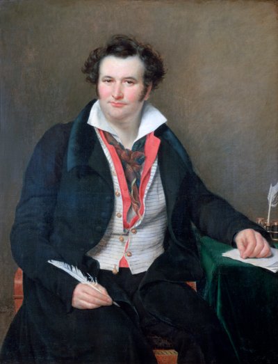 Portret Bernarda Wolfa, ok. 1823 r. autorstwa Sophie Rude