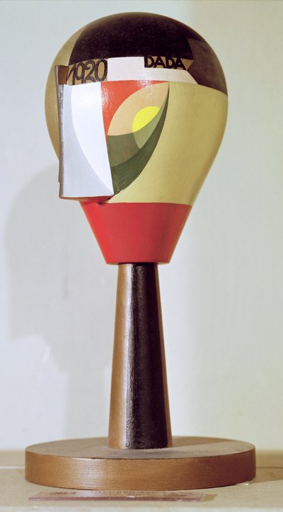 Głowa Dada, 1920 (drewno malowane) autorstwa Sophie Taeuber Arp