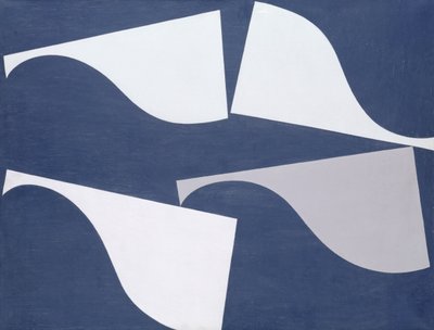 Trzepoczące Formy, 1935 autorstwa Sophie Taeuber Arp