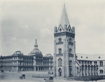 Holenderski Kościół Reformowany, Pretoria (zdjęcie czarno-białe) autorstwa South African Photographer