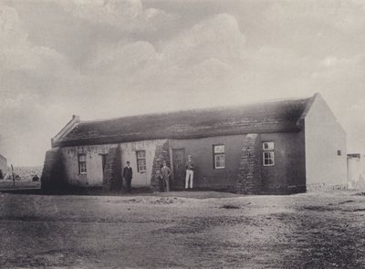 Pierwszy Bank Standardowy (zdjęcie czarno-białe) autorstwa South African Photographer