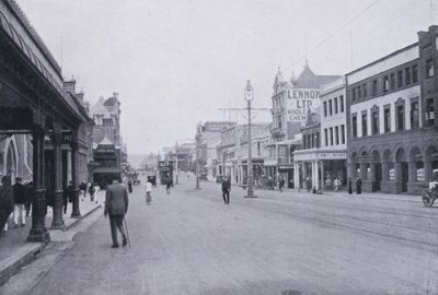 West Street, Durban (zdjęcie czarno-białe) autorstwa South African Photographer