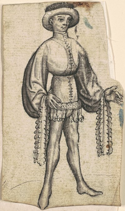 Stały dworzanin autorstwa South German 15th Century