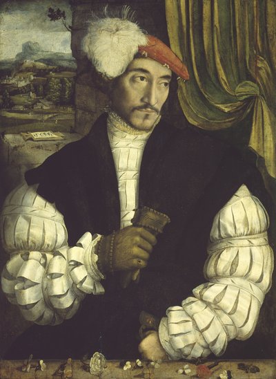 Portret mężczyzny, 1533 autorstwa South German School