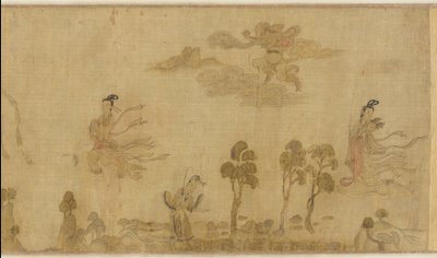 Nimfa rzeki Luo, połowa XII do połowy XIII wieku autorstwa Southern Song Dynasty Chinese School