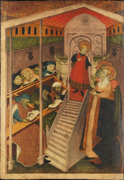 Chrystus wśród lekarzy. autorstwa Spanish