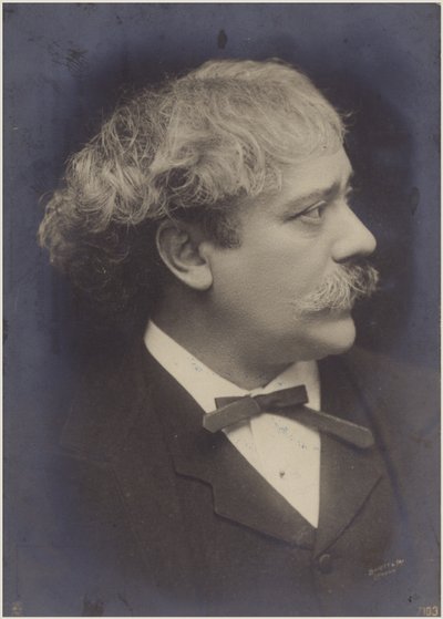 Portret Pabla de Sarasate autorstwa Spanish Photographer