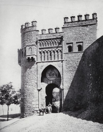 Puerta Del Sol, Toledo (zdjęcie czarno-białe) autorstwa Spanish Photographer