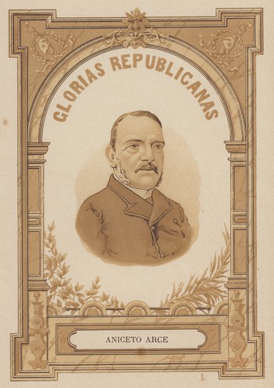 Aniceto Arce, boliwijski polityk autorstwa Spanish School