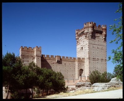 Zamek La Mota autorstwa Spanish School
