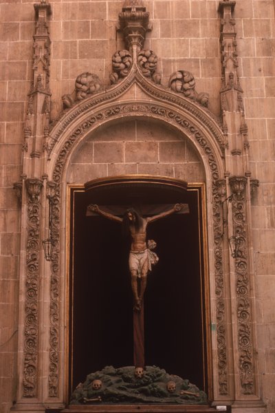 Chrystus na krzyżu autorstwa Spanish School