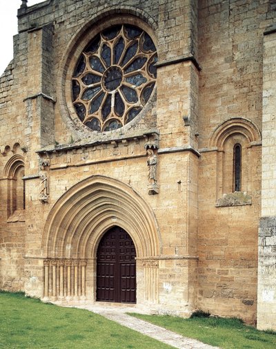 Kolegiata Santa Maria del Manzano, Castrojeriz, Burgos, Hiszpania autorstwa Spanish School