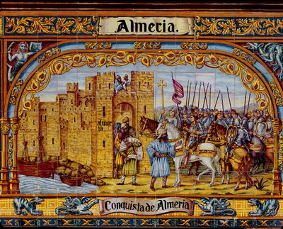 Podbój Almerii przez królów katolickich w 1488 r. (ceramika) autorstwa Spanish School
