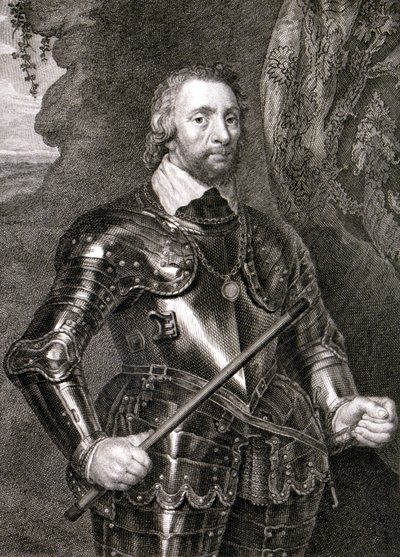 Don Alonso Perez de Guzman Dobry (grafika) autorstwa Spanish School