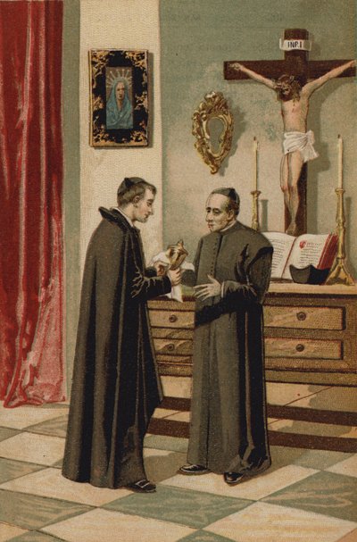 Odcinek z życia św. Wincentego a Paulo autorstwa Spanish School