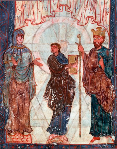 Król Ferdynand I (Ferdynand I z Leonu i Kastylii) autorstwa Spanish School
