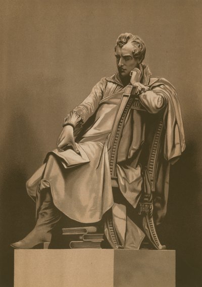 Lord Byron kontemplujący wolność Greków autorstwa Spanish School
