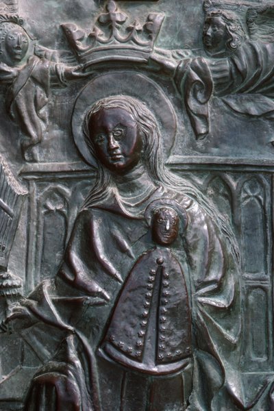 Madonna z Dzieciątkiem (brąz) (detal 249964) autorstwa Spanish School