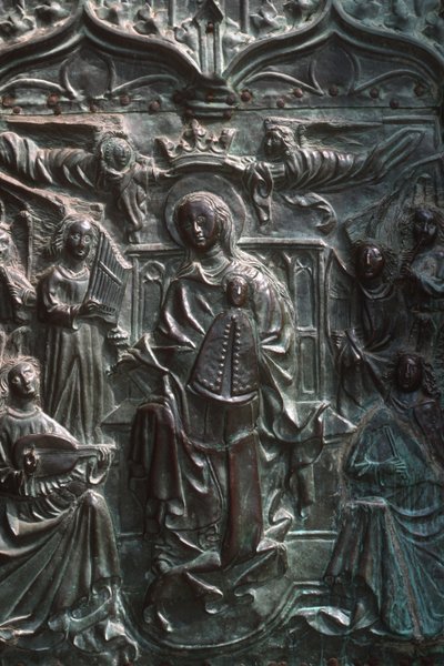 Madonna z Dzieciątkiem (brąz) (szczegóły patrz 249963) autorstwa Spanish School