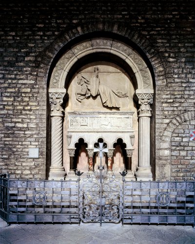 Grób Ramona Berenguera III (1082-1131), hrabiego Barcelony autorstwa Spanish School