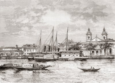 Port Manaus, stan Amazonas, północna Brazylia autorstwa Spanish School