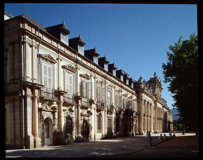 Widok na Pałac Królewski autorstwa Spanish School