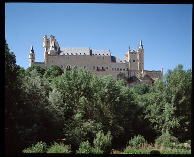 Widok na alcazar autorstwa Spanish School