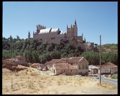 Widok na alcazar autorstwa Spanish School