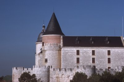 Widok na zamek autorstwa Spanish School
