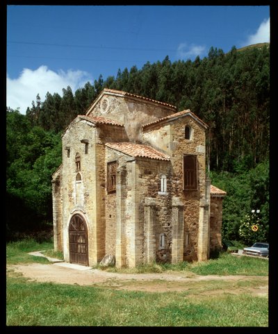 Widok kościoła (848) autorstwa Spanish School