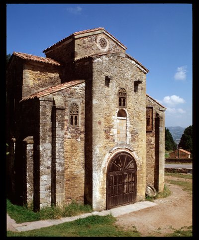 Widok kościoła (848) autorstwa Spanish School