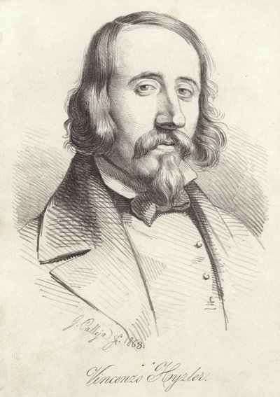 Vincenzo Hoyzler (rysunek) autorstwa Spanish School