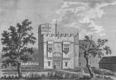 Rye House, Hertfordshire, 1784 autorstwa Sparrow