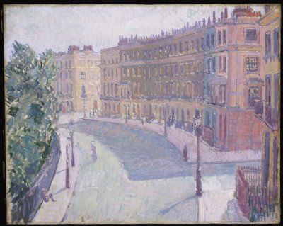 Mornington Crescent, 1910-11 autorstwa Spencer Frederick Gore