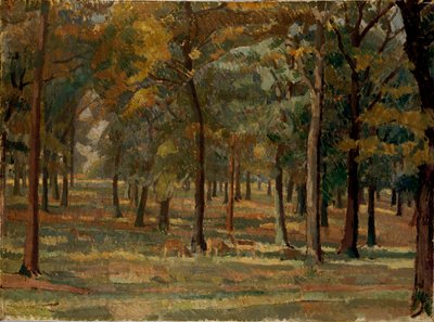 Park Richmond, 1914 autorstwa Spencer Gore
