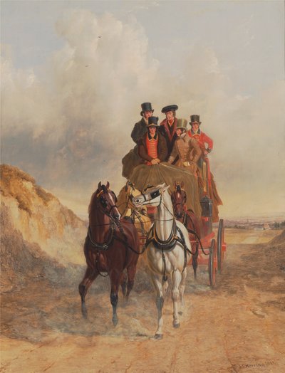 Royal Mail Coach w drodze autorstwa John Frederick Herring Senior