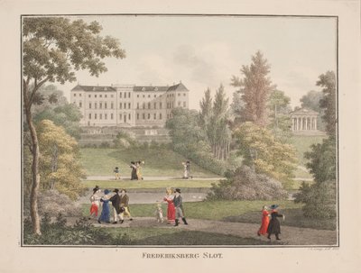 Zamek Frederiksberg autorstwa Søren L. Lange