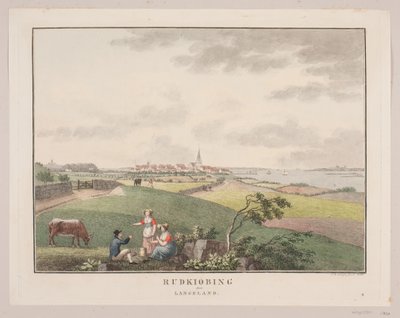 Rudkøbing na Langeland autorstwa Søren L. Lange
