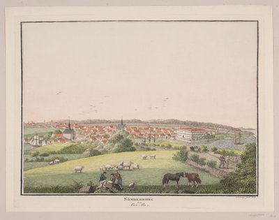 Sønderborg na wyspie Als autorstwa Søren L. Lange