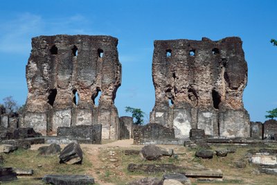 Widok na pałac królewski autorstwa Sri Lankan