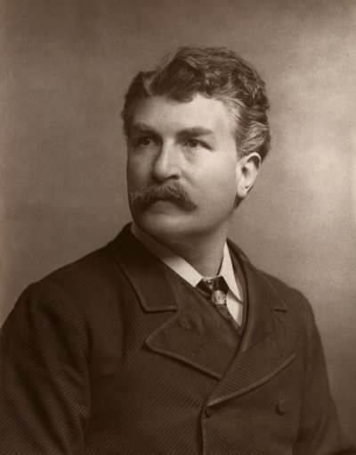 Henry Gartside Neville, brytyjski aktor, 1884 autorstwa St James