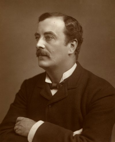 JH Barnes, brytyjski aktor, 1883 autorstwa St James